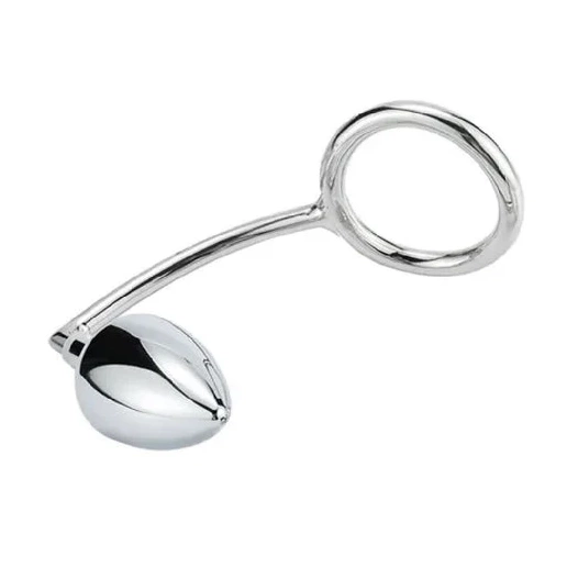 Steel with DiscreetChoice Anal Cock Stainless Ring Set 4663 Hook 0624